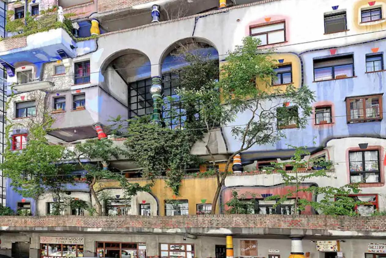 Klimatisiertes, Ruhiges Dachgeschoss Cityapartment Im Zentrum Wiens Exterior photo